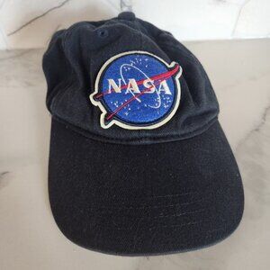 Red Canoe NASA Logo Baseball Cap Navy Blue Adjustable Strap Space Exploration